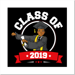 Flossing Graduation Class Of 2019 Men Funny Posters and Art